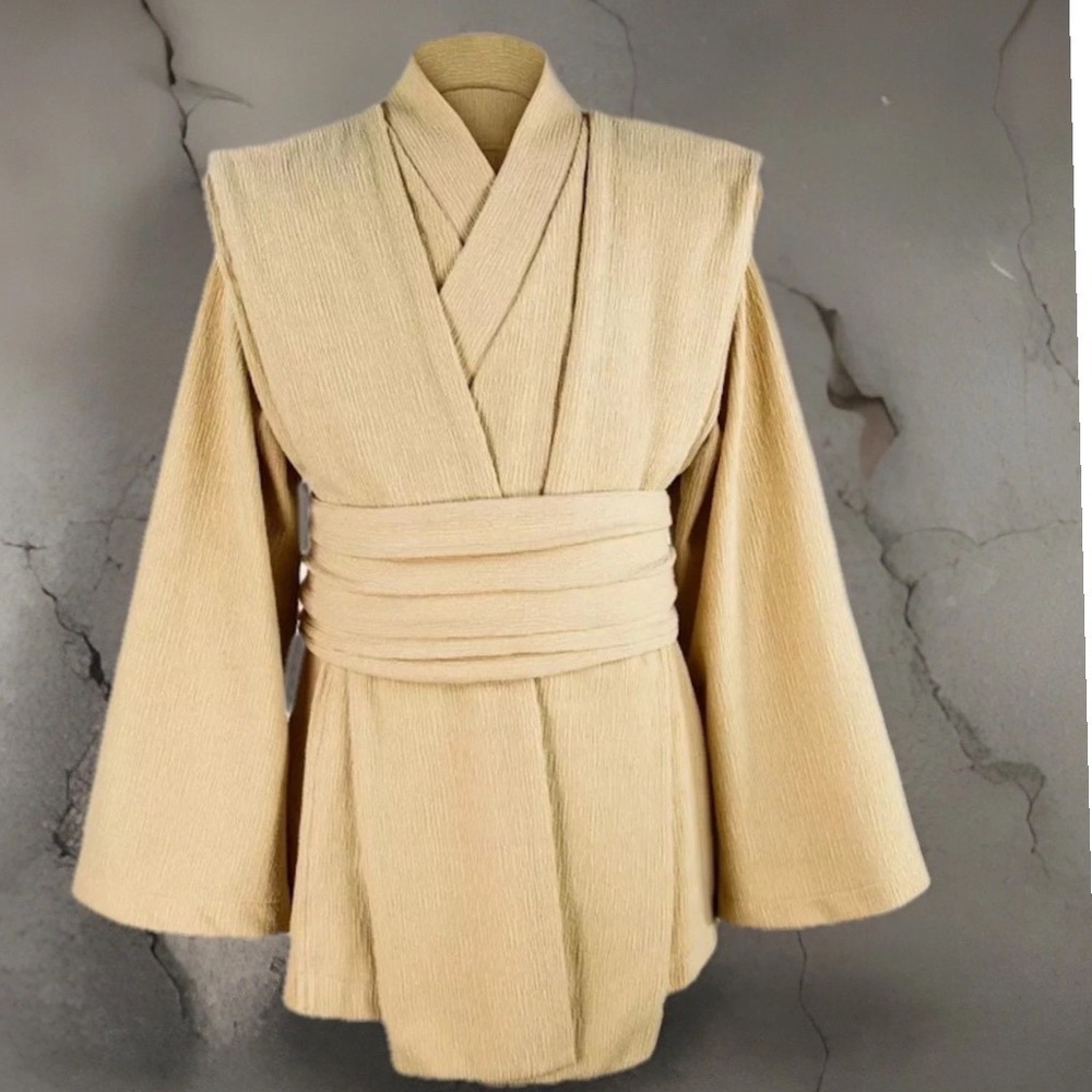 Star Wars Galaxys Edge Jedi Tunic Tan Cosplay Costume Top XS XXS Disney Parks